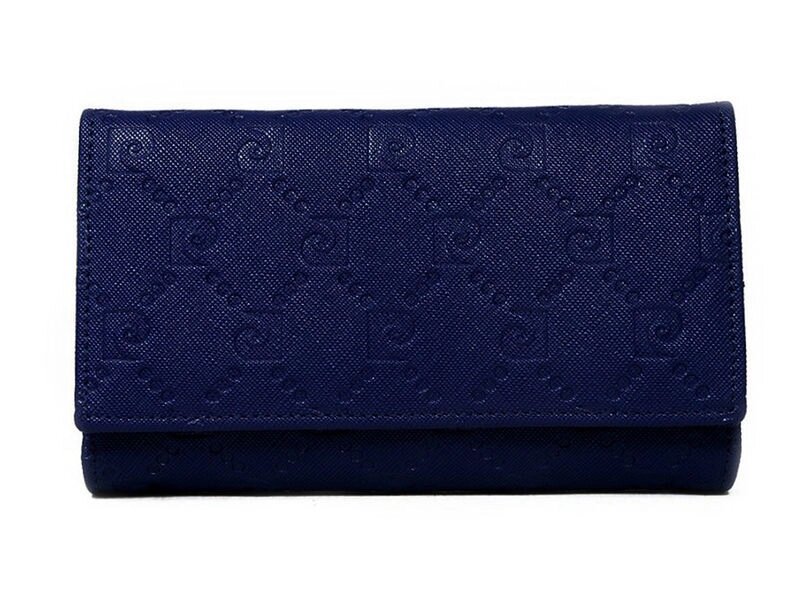 Жіночий шкіряний гаманець Pierre Cardin темно-синій New 2020 від компанії Магазин "Astoria-gold" - фото 1