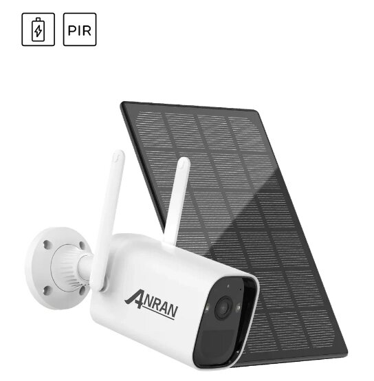 Зовнішній IP -кадр Anran 1080p 3MP Wi -Fi PIR CCTV бездротовий акумуляторний акумулятор від компанії Магазин "Astoria-gold" - фото 1