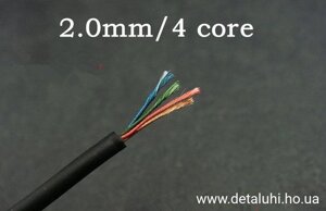 Кабель для навушників і мікрофонoв - 4 жили