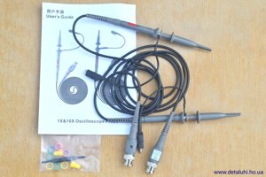 Щуп для осцилографа 6100 Х10 Х1 100 МГц - пара