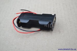 Контейнер для батарей 2хаа (вертикальний)