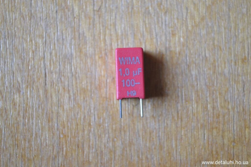 Плівкові конденсатори WIMA 1 мк. Ф 100 В 10% - фото