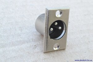 Панельний роз'єм XLR 3 M-P