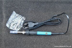 Електричний паяльник 60 Вт з регулятором + 5 змінних жал