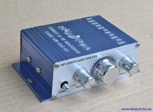 Стереопідсилювач 2х20 Вт 12 В