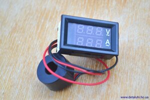 Вольтамперметр змінного струму 50-600 В і 10 А + трансформатор