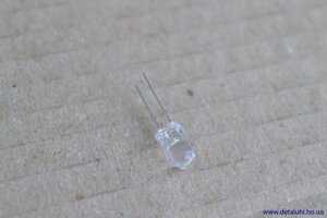 Світлодіод круглий 5 мм - білий