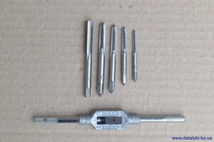 Набір мітчиків - 5 шт, держатель в комплекті