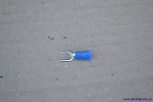 Кабельний наконечник у вигляді вилки з ізоляцією SV2-5 - синій