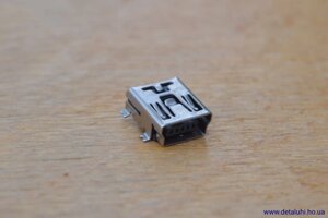 Роз'єм mini USB, мама, 5 контактів, SMD