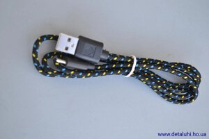 Кабель micro USB для телефонів і інших пристроїв - Чорний