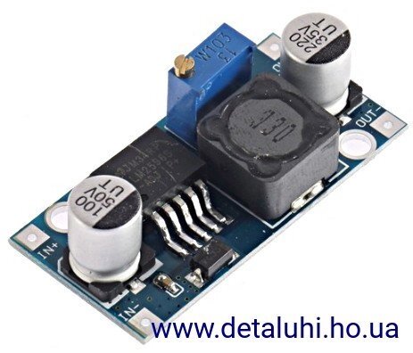 Понижуючий перетворювач напруги DC-DC LM2596S від компанії Detaluhi - фото 1