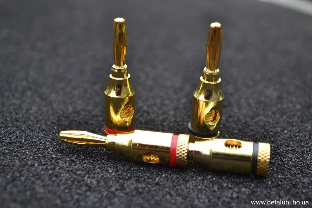 Роз'єм типу банан 4 мм - пара від компанії Detaluhi - фото 1