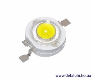 SMD світлодіод 1 Вт природний білий колір LED 300 мА