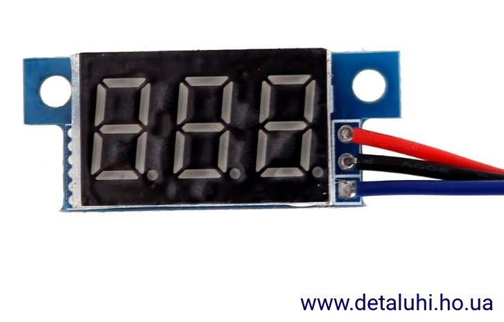 Вольтметр 0-200 В від компанії Detaluhi - фото 1