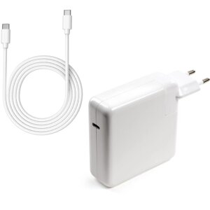 Блок живлення до ноутбуку vinga apple 87W 5.2V3a/9V3a/12V3a/15V3a/20.2V4.3A USB-C (VPA-87-APP-C)