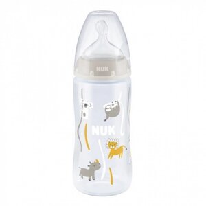 Пляшечка для годування Nuk First Choice Plus Сафарі 300 мл Бежева (3952396)