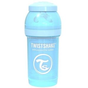 Пляшечка для годування Twistshake антиколькова 180 мл, світло-блакитна (69857/78250)