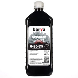 Чорнило barva CANON GI-490 1л BLACK pigmented (G490-615)