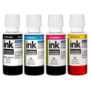 Чорнило colorway HP ink tank 115/315/415 (4х100мл) BK/с/M/Y (CW-HP51/HW52SET01)