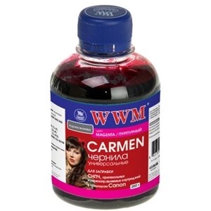 Чорнило WWM CANON universal carmen magenta (CU/M)