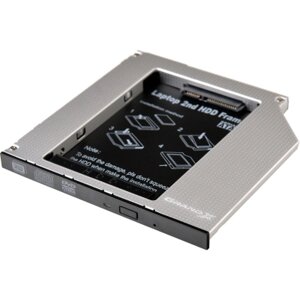 Фрейм-перехідник Grand-X HDD 2.5 to notebook 9.5 mm ODD SATA/mSATA (HDC-24)