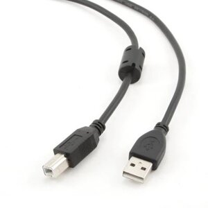 Кабель для принтера USB2.0 AM/BM 1.0m maxxter (UF-AMBM-1M)