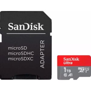 Карта пам'яті sandisk 1TB microsdxc class 10 UHS-I ultra (sdsquac-1T00-GN6ma)