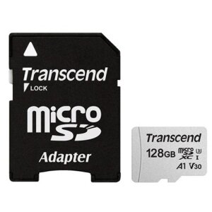 Карта пам'яті transcend 128GB microsdxc class 10 UHS-I U3 (TS128GUSD300S-A)