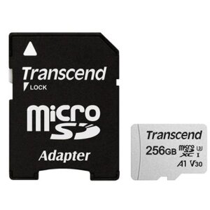 Карта пам'яті transcend 256GB microsdxc class 10 UHS-I (TS256GUSD300S-A)