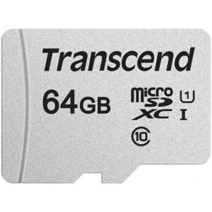 Карта пам'яті transcend 64GB microsdxc class 10 UHS-I U1 (TS64GUSD300S)