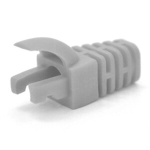 Ковпачок конектора RJ-45 Gray Cat. 5/Cat. 6 (100 шт/уп.) Merlion (CPRJ45ML-GY-CAT5/6)