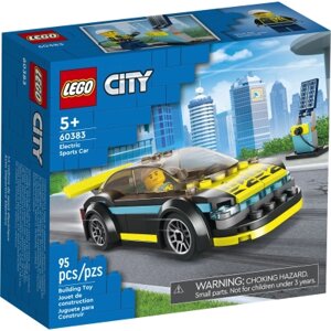 Конструктор LEGO City Електричний спортивний автомобіль 95 деталей (60383)