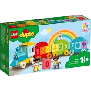 Конструктор LEGO Duplo Потяг із цифрами — вчимося рахувати 23 деталі (10954)