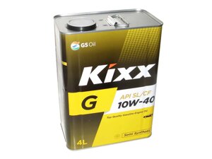 Олія моторна KIXX п/синт Gold SL 10W40 4л