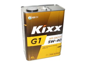 Олія моторна KIXX синтетика G1 5W40 4л