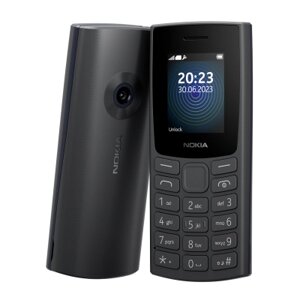 Мобільний телефон Nokia 105 SS 2023 (no charger) Charcoal