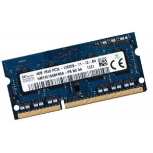 Модуль пам'яті для ноутбука sodimm DDR3l 4GB 1600 mhz hynix (HMT451S6bfr8A-PB)