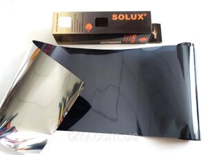 Плівка на лобове скло без переходу SOLUX Black 20х150см