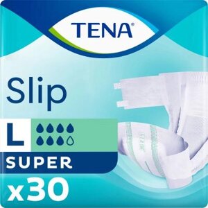 Підгузки для дорослих Tena Slip Super Large 30 (7322541118499)