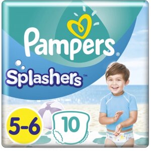 Підгузки Pampers для плавання Splashers Розмір 5-6 (14+ кг) 10 шт (8001090728951)