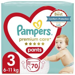 Підгузки Pampers Premium Care Pants Midi Розмір 3 70 шт (8001090759955)