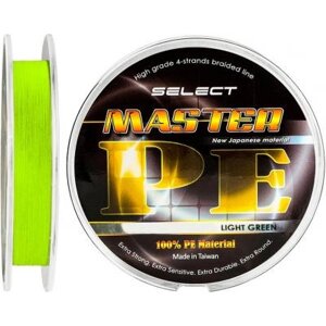 Шнур Select Master PE 150m салатовий 0.08мм 11кг (1870.01.50)