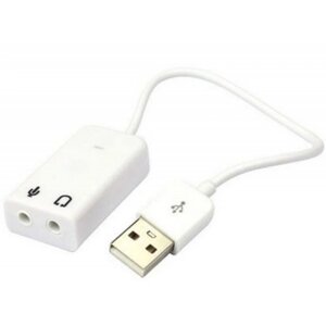 Звукова плата dynamode USB 8(7.1) каналов 3D RTL (USB-SOUND7-WHITE)