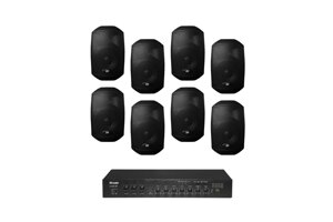 Комплект звуку DV audio LA1008MS4B до 160 м. Кв.