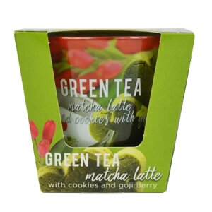 Ароматична свічка Green Tea Matcha Latte 115г. Bartek. Польща. (12)