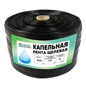 Крапельна стрічка щілинна Green Line 6 mil 10см 500м 0,95 л/год