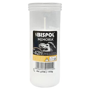 Свічка запаска Bispol Memoria 115 г (42 години) (30)