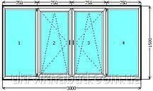 Балкон Lider купити недорого в Києві. Лоджія Лідер Київ від компанії Інтернет-магазин металопластикових вікон - фото 1