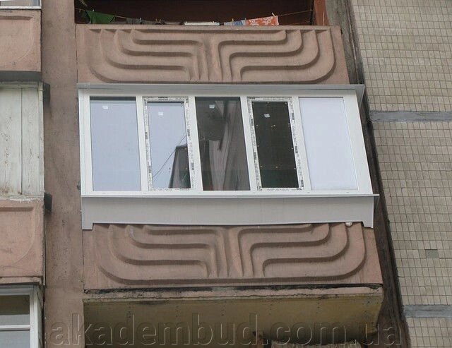 Балкон Рехау в Киеве купить. Лоджия Rehau Euro 70 від компанії Інтернет-магазин металопластикових вікон - фото 1